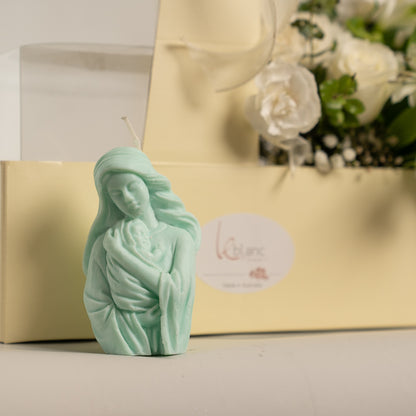 MOTHER MARY candle | mother and baby | mothers love | motherhood |