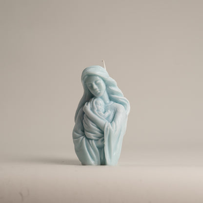 Mother and Baby Essence candle - Mother Mary and Baby Jesus