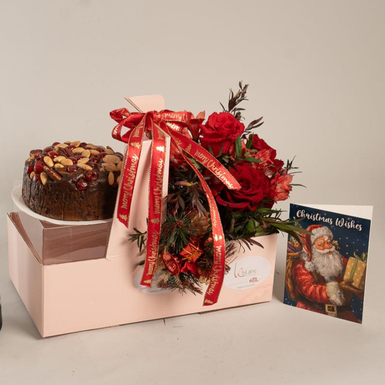 Christmas Gift Box - Red Roses