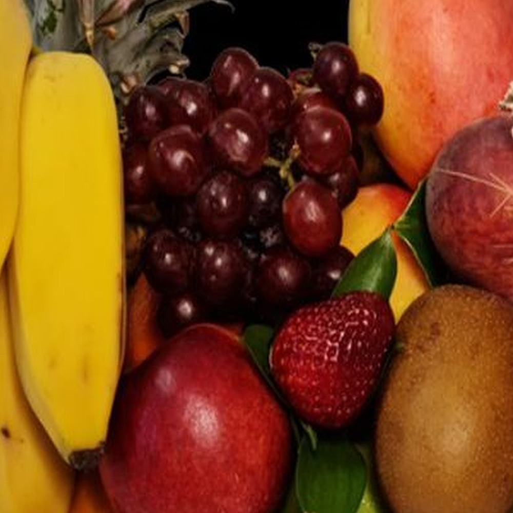 Fruit Basket with Wine