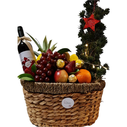 Christmas Presents For Mum | Premium Fruit With Christmas Tree