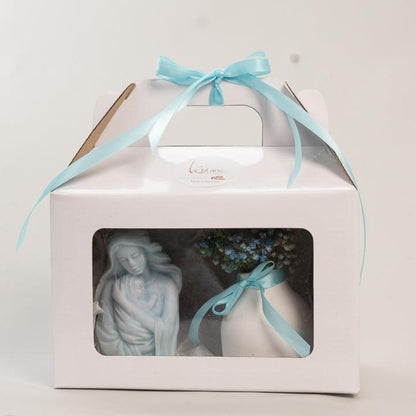 Mother and Baby Essence candle - Mother Mary and Baby Jesus